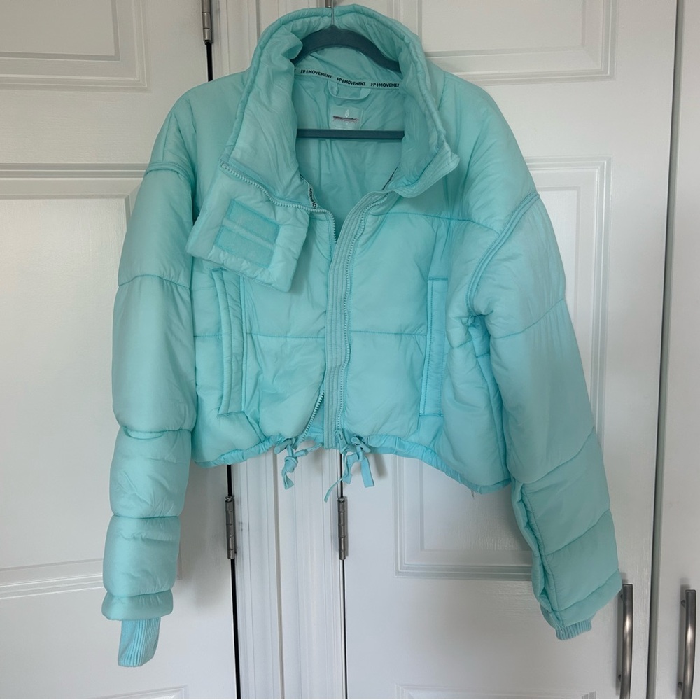 Free People Movement High Frequency Cropped Puffer View 6
